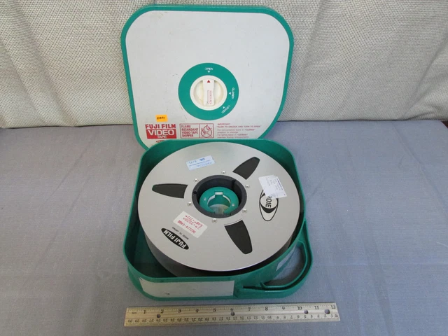 Trans-American Vidéo 230-9071 Fuji Film 2-Inch Cassette Vidéo Reel Vintage