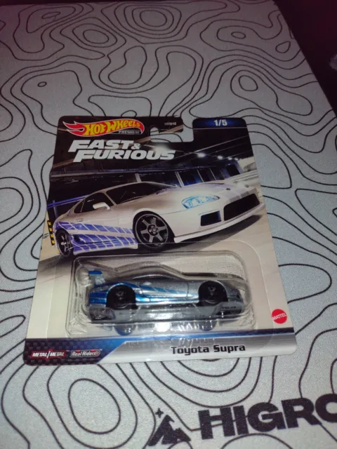 Hot Wheels Fast and the Furious Toyota Supra 1/5-2023 Real Riders