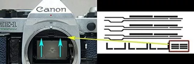 Canon AE-1 Program Lumière Joint Kit Prédécoupé pour Caméra à Film Fabriqué En 3
