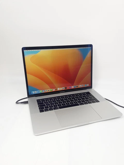 Apple MacBook Pro A1990 15" i7 8th 4.1GHz 256GB NVMe 16GB Ventura SPARES REPAIRS