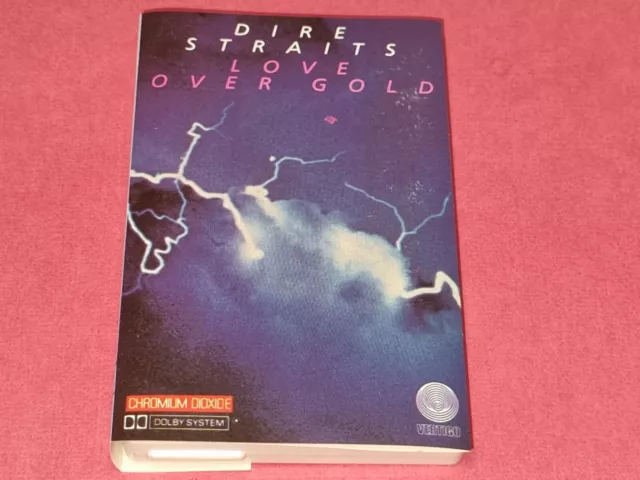 Dire Straits - Love Over Gold  Audio Cassette  VGC