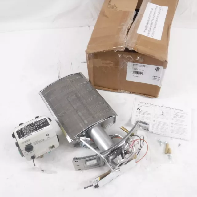 A.O. Smith 18" Ultra Low NOx Burner Assembly with Thermostat 1" Valve 100346617