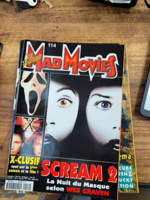 Ciné Fantastique MAD MOVIES n° 114 - 1998 - SCREAM 2