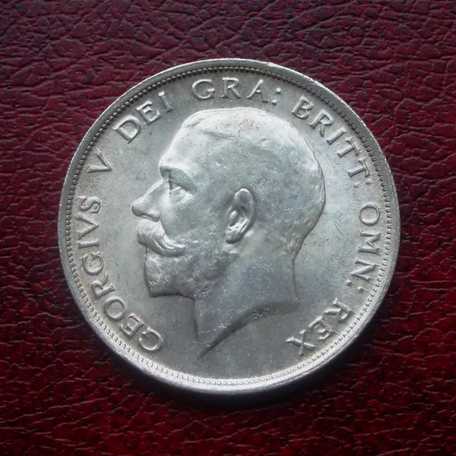 George V 1915 silver halfcrown