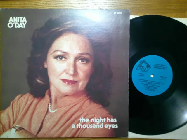Emily Lp Record /Anita O'day/ The Night Has A Thousand Eyes/ Ex+ Jazz