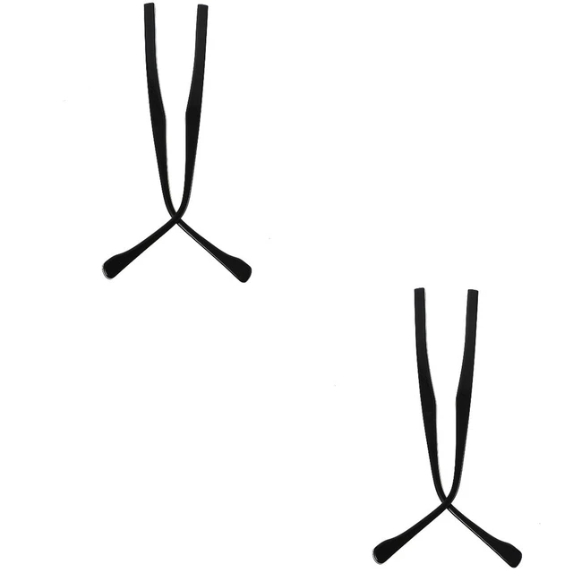 2 paires universel safe branches de lunettes pour maison