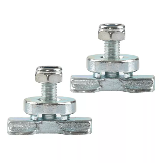 Schraubfitting Airlineschiene 2er Set M8x40 Endbeschlag für Zurrschiene Fitting Schraubfitting Airlineschiene 2er Set M8x40 Endbeschlag für Zurrschiene Fitting