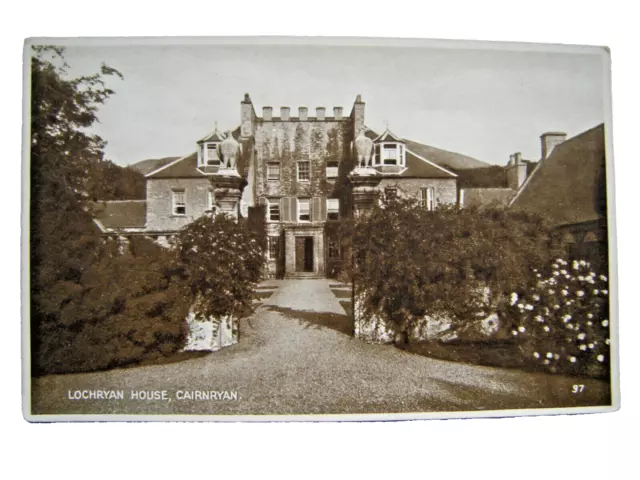 Postcard. Lochryan House, CAIRNRYAN. Wigtownshire. Unused. VG.