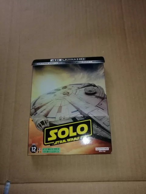 Solo Blu-ray 4K a Star Wars story SteelBook Edition Française