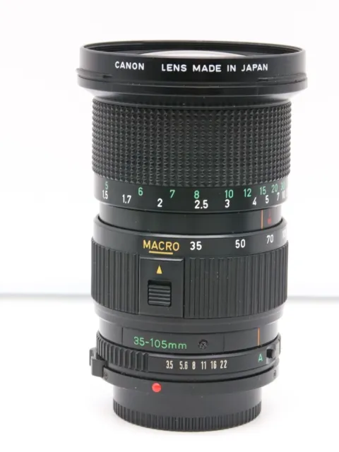 Canon New FD NFD 35-105mm f3.5 MF Zoom Lens