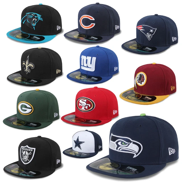 Cap New Era 59Fifty Nfl On Field Football Raiders Redskins Giganti Seahawks E Molto Altro