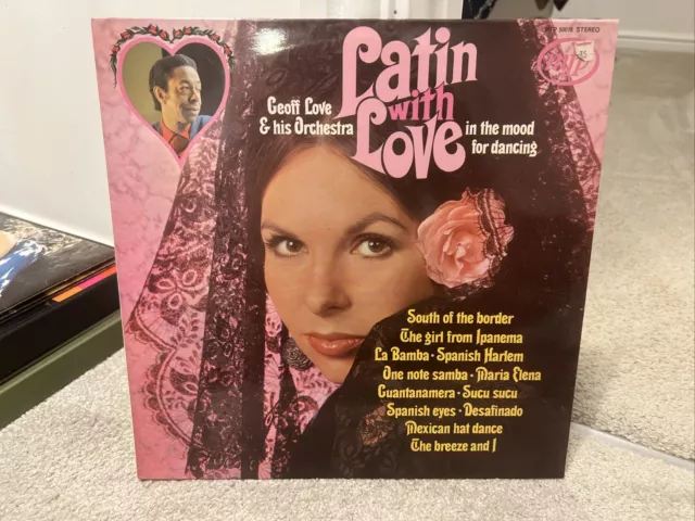 Geoff Love & His Orchestra – Latin with Love 1973 MFP 50076 Record R1