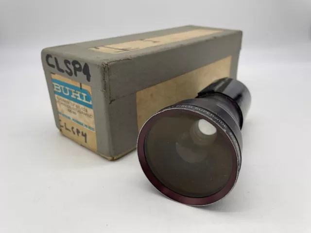 Buhl 429-60 Superwide 2.0" f/2.8 Projector Projection Lens Flat Field Superwide