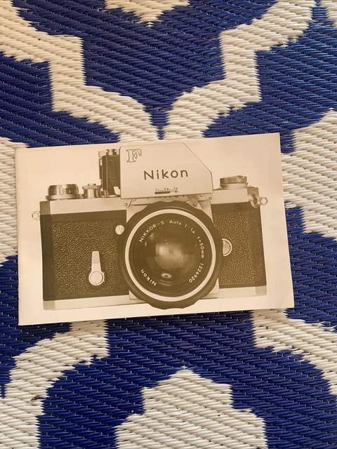 Nikon F Vintage Sales Literature, Brochures, 
