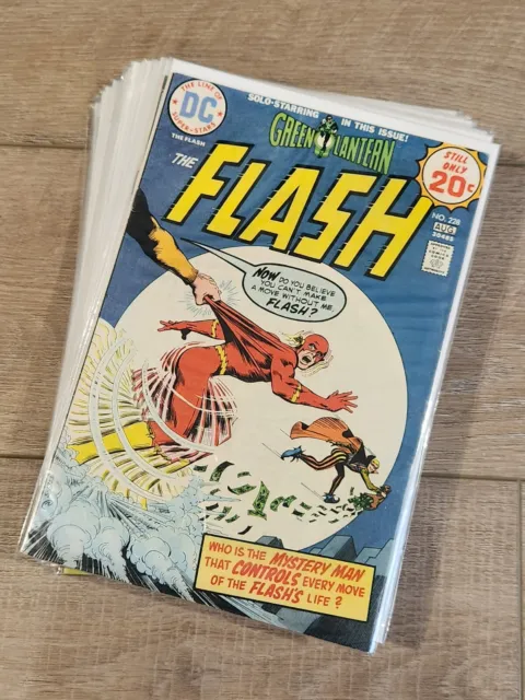 The Flash Vol.1 Lot of 17 (1974-1984 DC Comics) Mid Grade