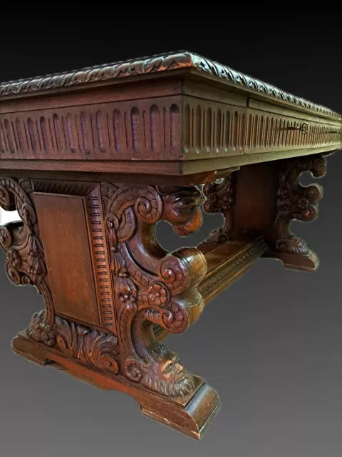 Luxurioser Schreibtisch antik Look 3