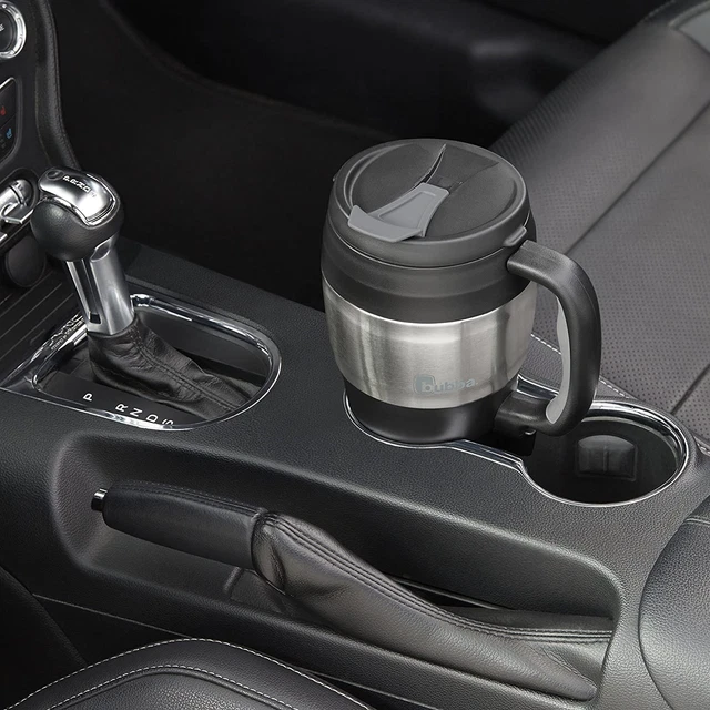 34 Oz Insulated Travel Mug Stainless Steel Thermal Coffee Cup Handle Black USA 5