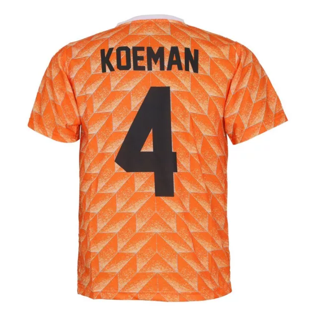 EURO 88 Trikot Koeman - Orange - Niederlande - Kinder und Erwachsene