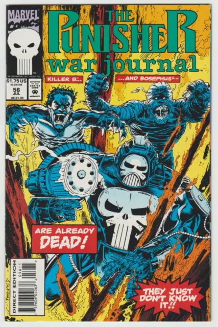 The Punisher War Journal #56 July 1993 Marvel Comics