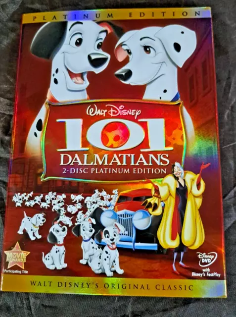 101 Dalmatians (DVD, 2008, 2-Disc Set, Platinum Edition) NEW SEALED