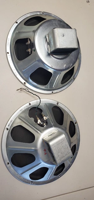 Hammond vintage 12" alnico speakers 8ohms and 16ohms pair Hammond vintage 12" alnico speakers 8ohms and 16ohms pair