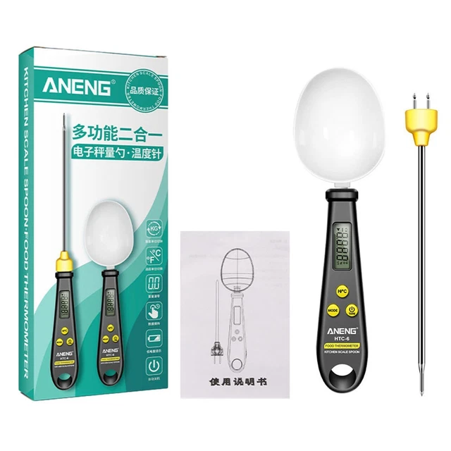 Aiguille de température de cuillère de pesage électronique facile à utiliser