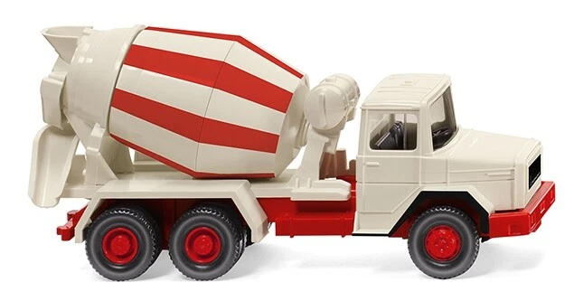WIKING - CAMION jaune 8x4 MERCEDES Arocs avec benne MEILLER - 1/87