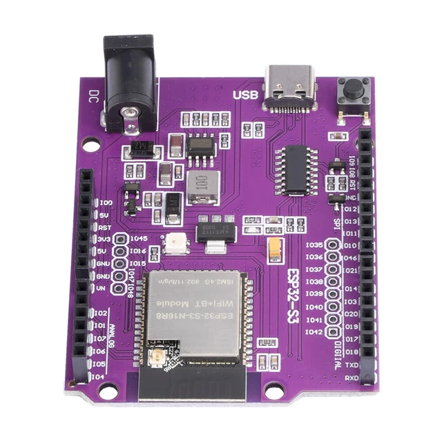thumbnail image 2 of ESP32-S3-N16R8 / N8R2 WiFi BLE 5.0 Development Board – Dual Core MCU Module 2 of 5