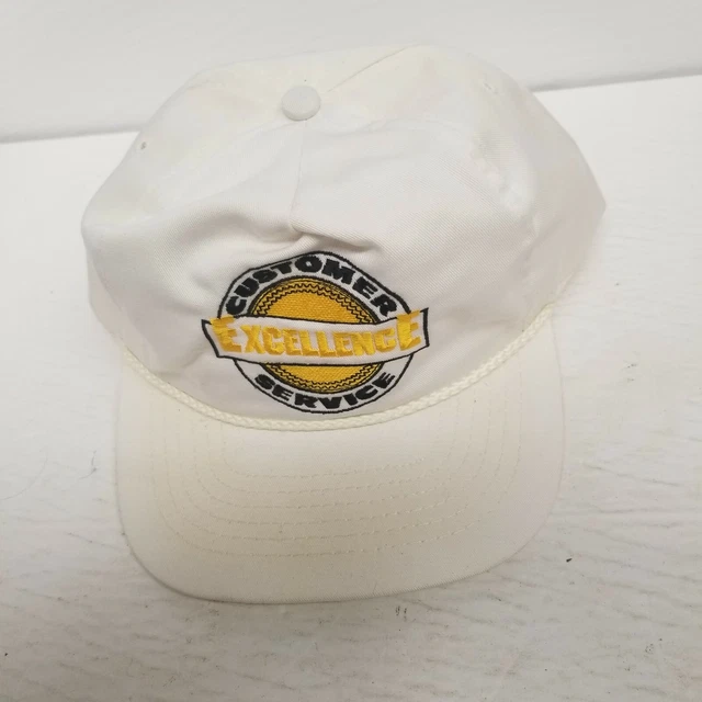 VINTAGE CAT CATERPILLAR Customer Service Excellence Snapback Adjustable
