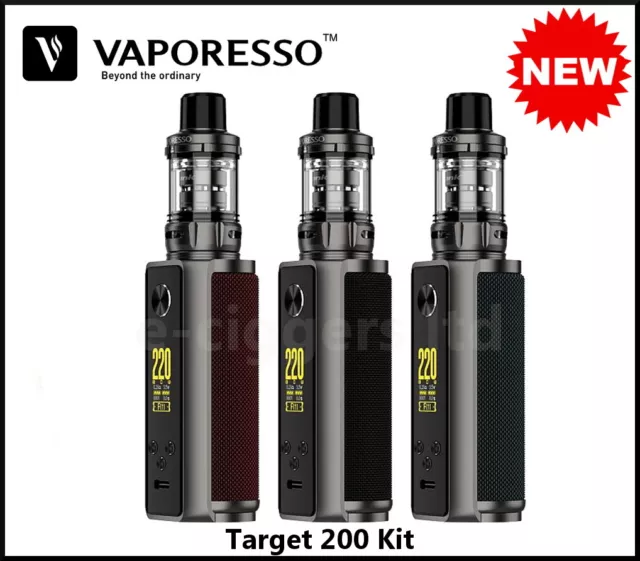Vaporesso Target 200 Kit Device Vape E Cig Kit - 100% AUTHENTIC