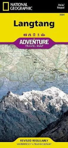 Langtang, Nepal: Travel Maps International Adventure Map