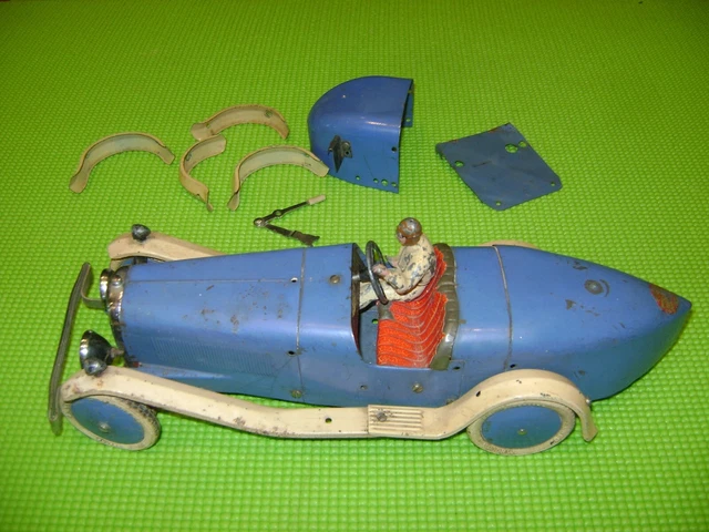 Notice Meccano Hornby 1938 - Boîte 1 Constructeur D'Automobile - Vintage France
