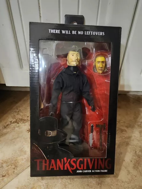 Neca Thanksgiving John Carver 8” Clothed Figure.new, In Stock