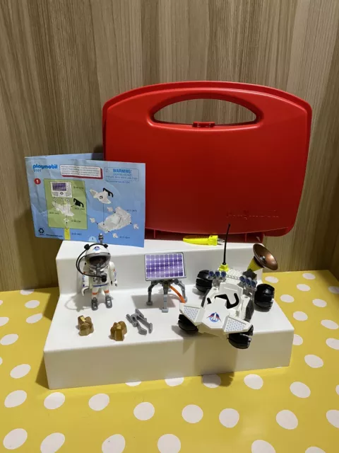 Playmobil 9101 city action space exploration carry best sale case