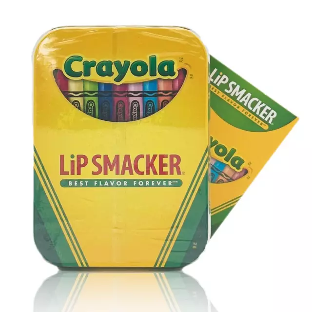 Lip Smacker Crayola Lip Balm Set Flavored - 3 Count