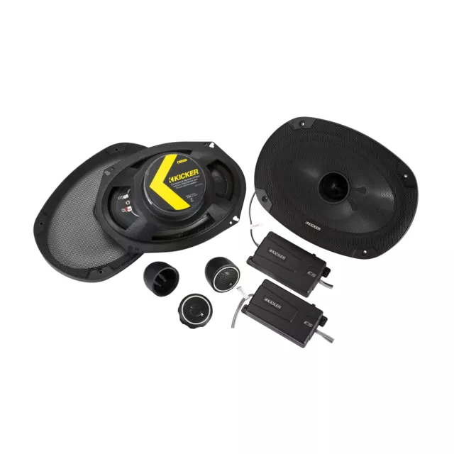 Kicker Coche Audio Piezas Sistema de Altavoces Cs 15.2x22.9cm Negro 150W Ovalado