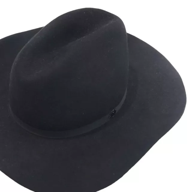 Louis vuitton Chapeau LV Cowboy Long Brim Hat Black 58㎝ MEN'S Unisex Auth