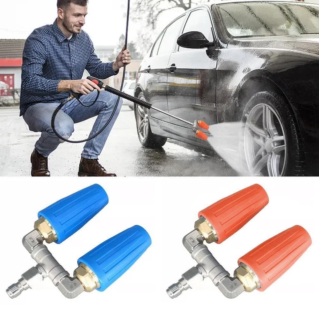 Idropulitrice Doppio Turbo Ugello 4000PSI Potente Punta Idropulitrice Doppio Turbo Ugello 4000PSI Potente Punta