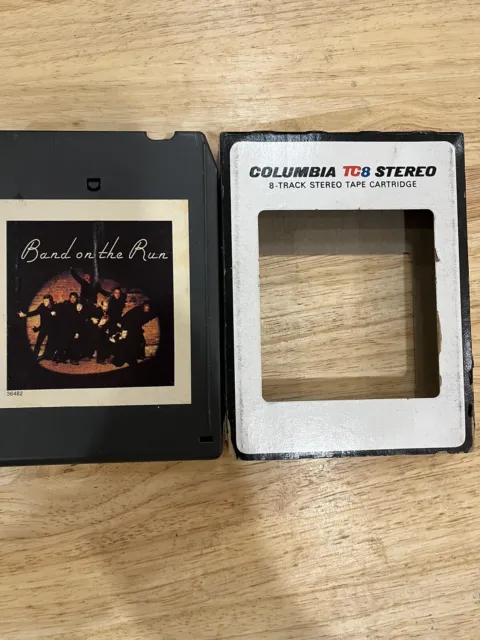 Paul McCartney Band On The Run Rare Columbia 8 Track Tape Refurbished.