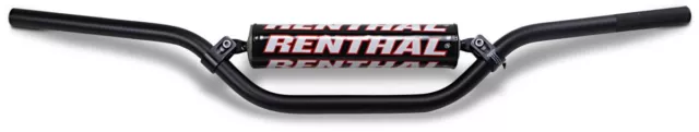 Renthal MX/Enduro 7/8" 809 RC High Black Handlebar (809-01-BK-01-18)