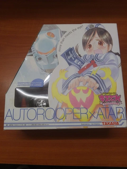 Transformers Takara Kiss Players Binaltech Autorooper Atari 100% Complete MIB
