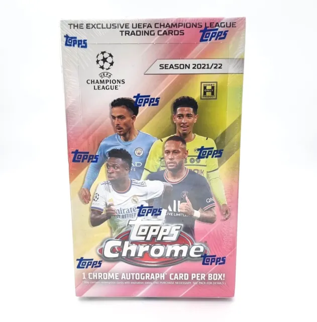 Topps Chrome UEFA Champions League 2021-22 - Hobby Box