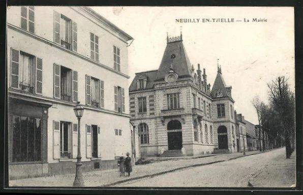 CPA Neuilly-en-Thelle, La Mairie 1920