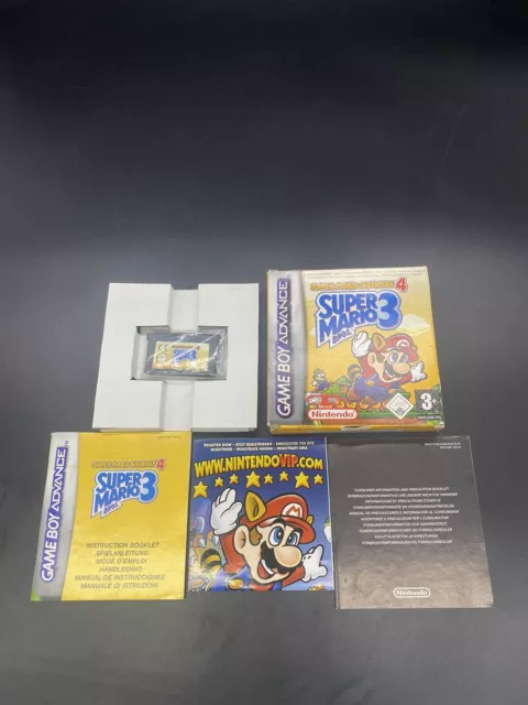 Super Mario Bros 3 Nintendo Gameboy Advance GBA OVP