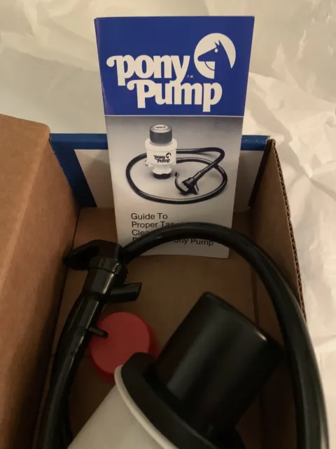 Taprite The Pony Pump - Beer Keg Pump Kit for Dispensing Draft Beer, Open Box