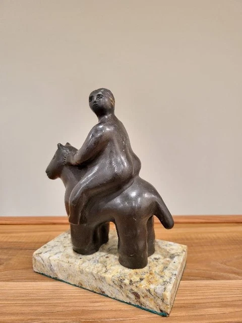 Fernando Botero Bronze Sculpture "Woman On Horse" Signed And Numbered Fernando Botero Bronze Sculpture "Woman On Horse" Signed And Numbered