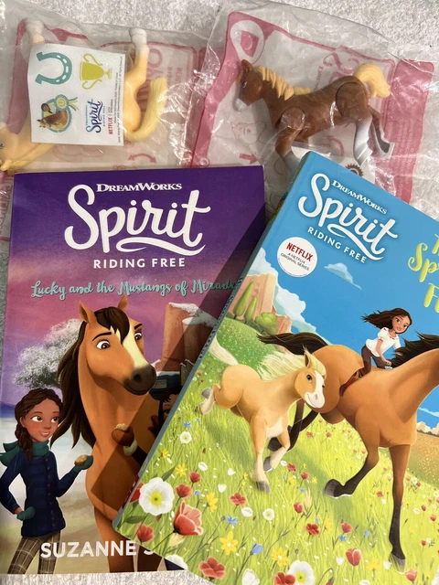 Spirit Riding Free Collection SPIRIT RIDING FREE Books x3 And Unopened Mcdonalds Toys £25.86 ...