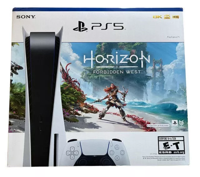SONY PLAYSTATION 5 PS5 Console (Disc Version) with Horizon: Forbidden