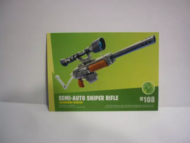 Panini Fortnite Series 1 2019 - Semi-Auto Sniper Rifle (Uncommon