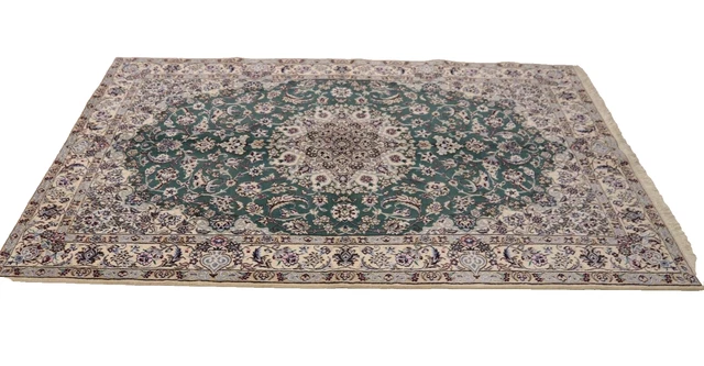 Tapis D'Orient Persan Nain - 138 X 90 Cm, Noué Main, Poil 9mm, Rouge - Neuf Avec étiquettes, 100% Laine